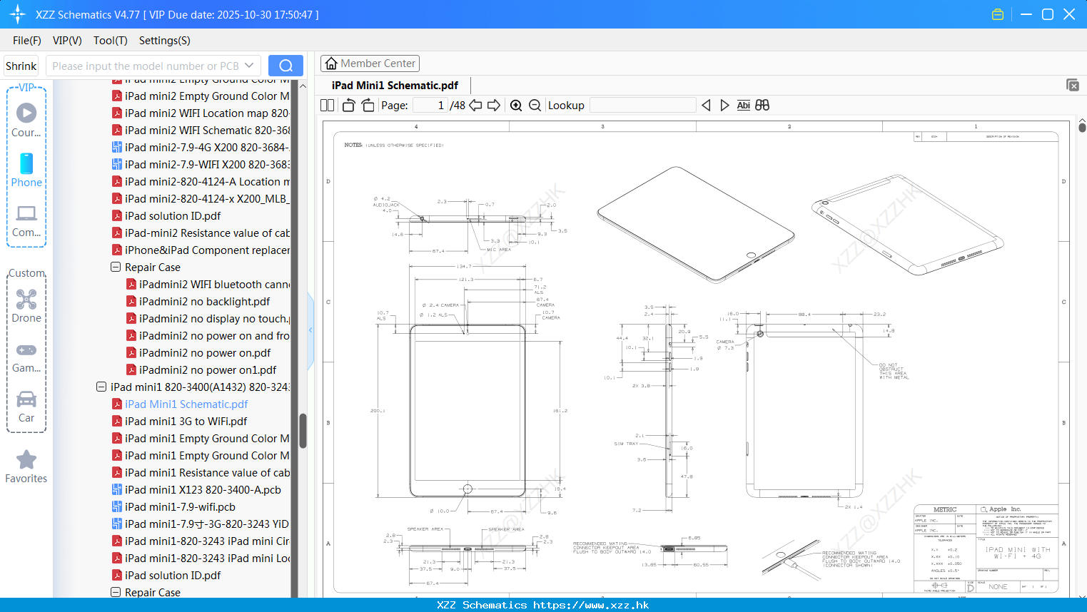 IPad Mini1 Schematic